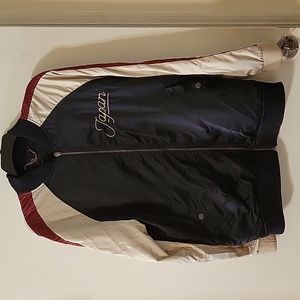 Japan Embroidered Men's Jacket - Black, Cream, and Red